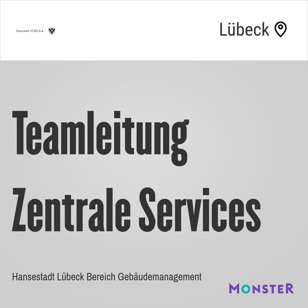 Teamleitung Zentrale Services